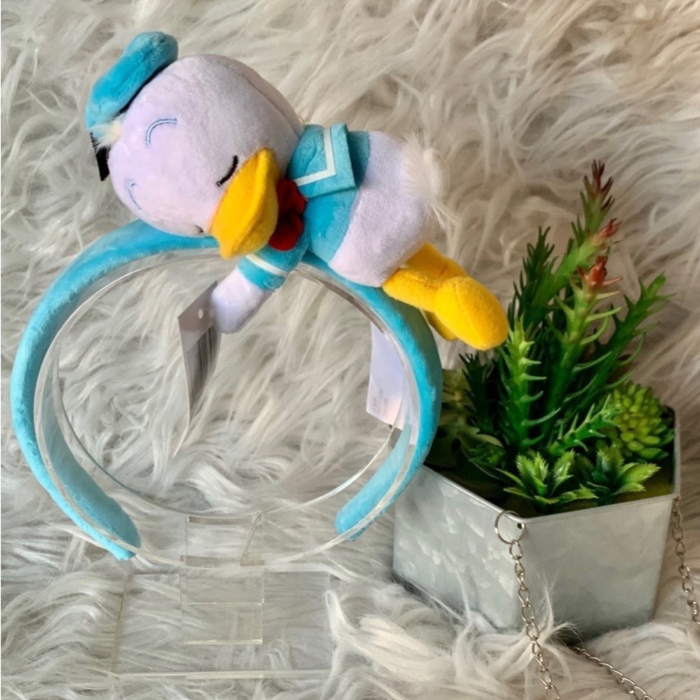 Disney Shanghai Sleeping Donald Duck Ears Headband